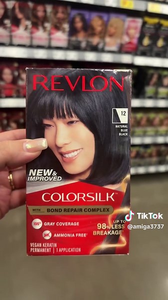 Tinte para cabello negro bueno bonito y barato ✅ #recomendaciones #walmart #revlon #negro #cabellonegro #cabellolargo #womens #irresistible #tiktokshop #parati #fyp