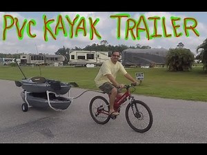 PVC Kayak Trailer DIY
