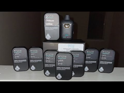 Reviewing Boutiq Switch Dual Tank Disposable! 2 Flavors in 1!!
