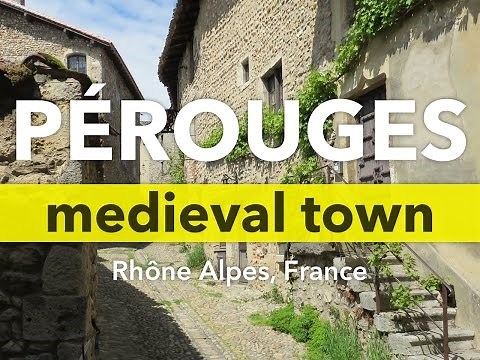 Pérouges - French medieval hilltop town