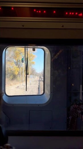 Trinity Railway Express Cab Ride PLUS 2 passing trains! F40PH and F59PHI