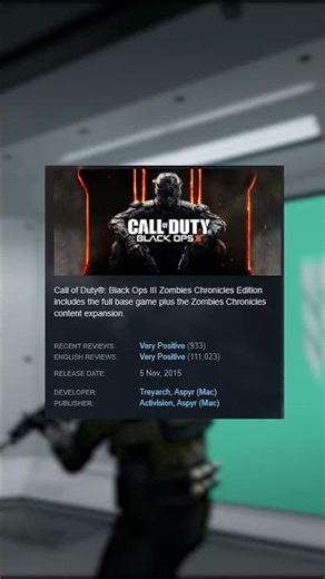 all call of duty steam reviews #gaming #callofduty