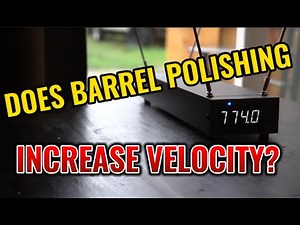 Will polishing your air rifle barrel increase velocity? Before and after test on Benjamin Trail NP2