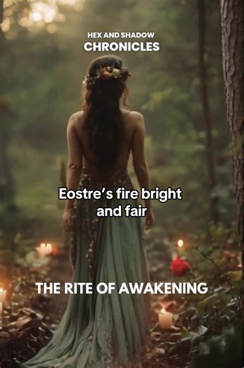 🌿✨ Ostara’s Rite of Awakening 🔥🌞 The Wheel turns, the earth stirs, and the dawn of Ostara rises! 🌸 Today, we honor balance, renewal, and the fertile magic of spring, calling upon Eostre, the dawn-bringer, to bless the land and our spirits alike. 🕯 Light the flame to welcome the sun’s return. 🌊 Anoint with water to cleanse and renew. 🌱 Plant the seeds to manifest dreams and growth. 🥚 Bless the egg as a symbol of creation and rebirth. ✨ Speak the sacred chant and step into the season’s mag