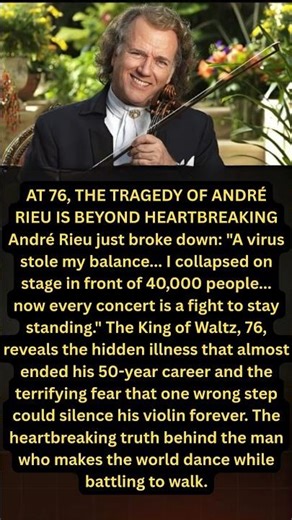 At 76, The Tragedy Of André Rieu Is Beyond Heartbreaking #shorts