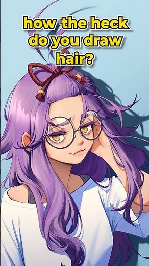 How I learned to draw hair