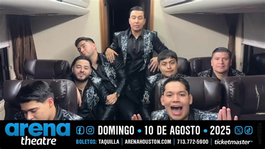 📢 ¡Houston! 🎶 La Arrolladora Banda El Limón regresa con un nuevo show para celebrar el décimo aniversario de su primera presentación en la ciudad. ¡No te lo pierdas! 🎤✨ 🗓 Domingo 10 de agosto, 2025 🎟 https://bit.ly/3R4UOuV 📞 Más info: 713-772-5900 🔥🎺 #LaArrolladora #BandaElLimón #Houston #MúsicaEnVivo | Arena Theatre