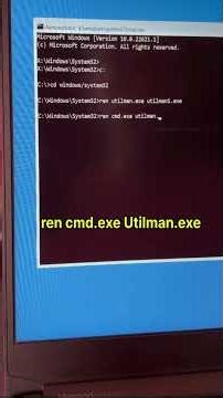 Laptop Password Reset Without Data Loss (CMD Secret Trick)