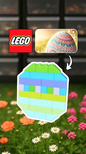 🥚 LEGO Ideas Easter Egg / Huevo de Pascua Tutorial #lego #easteregg #holiday #moc #tutorial