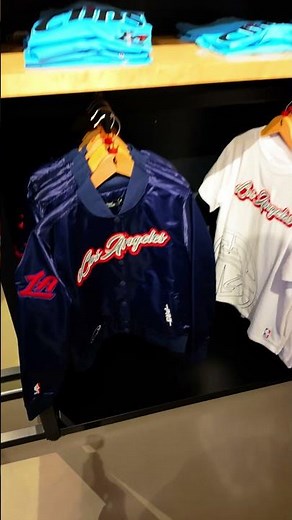 Some of the best jerseys I saw at the NBA store at Universal City Walk!
