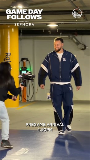 Golden State Warriors on Instagram: "Day in the life with 3️⃣0️⃣ Sephora || Game Day Follows"