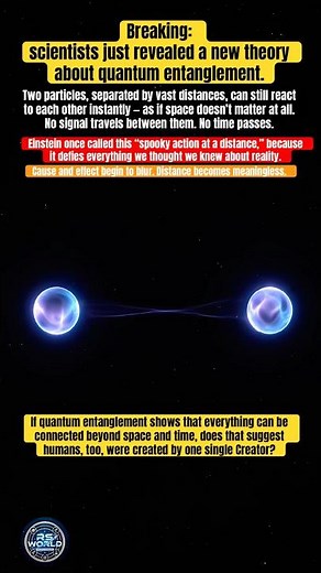 Is everything already connected? #QuantumEntanglement #Physics #UniverseMystery