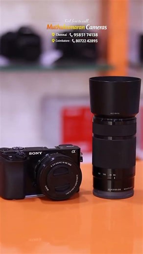 SONY 6100 AVAILABLE IN MUTHUKUMARAN CAMERAS#sony6100#muthukumarancameras