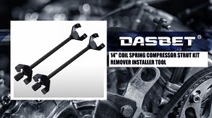 Watch DASBET 14'' Coil Spring Compressor Strut Remover Installer on Amazon Live