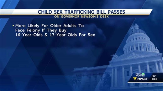 California Legislature sends teen sex solicitation law to Newsom