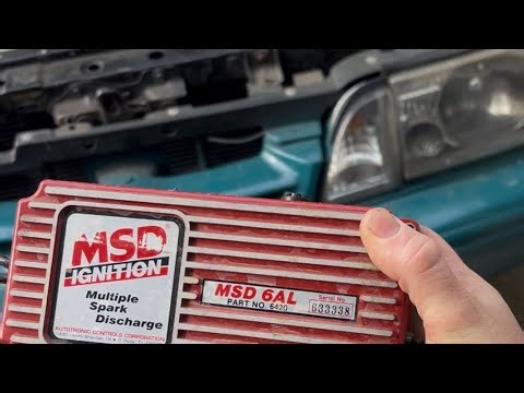 Installing the MSD 6AL box on the LX Mustang and a few plans. #automobile #foxbody #fordperformance
