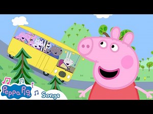 🎶 Wheels on the Bus | Peppa Pig Songs | Nursery Rhymes | Peppa Pig Music Official