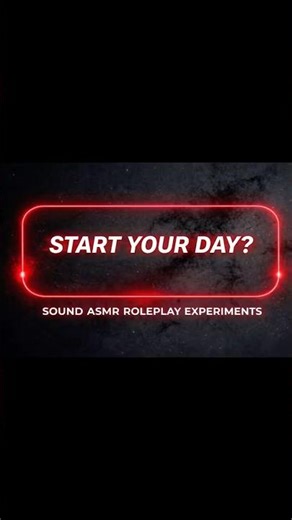 START YOUR DAY? ASMR MORNING ROUTINE - DARK SIGNAL