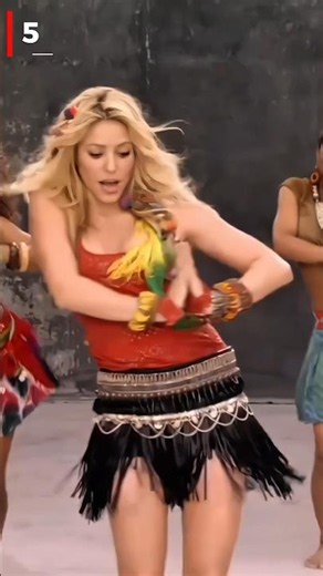 Top 5 Most Iconic Shakira Songs 😍❤️🌍 | Dai Dai – Waka Waka | Trending on YouTube 2026 #explore​