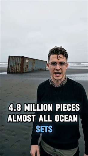 Lego Fell Off A Ship In 1997 And It's Still Washing Up 🌊 #lego #ocean