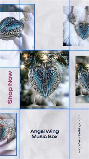 Angel Wing Music Box