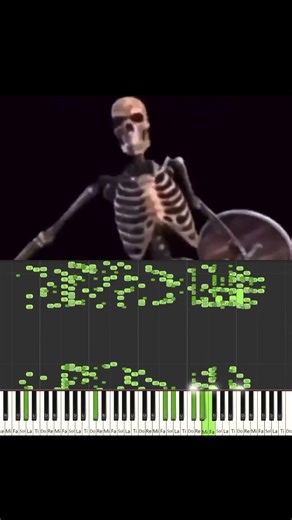 Skeleton Banging Shield VS Piano Version