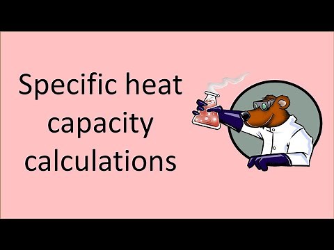 Specific heat capacity calculations