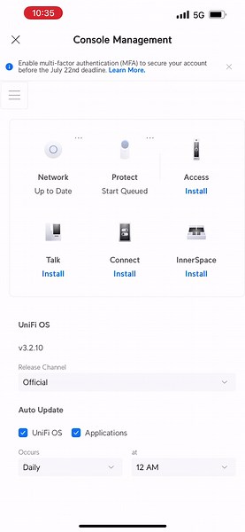 Unifi Protect won’t start