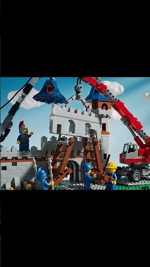Epic LEGO Castle Stop Motion Build 🏰