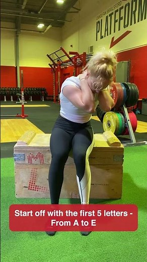 Alphabet Exercise for Weightlifing Rehab and Mobility