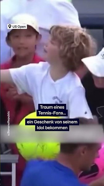 Bei den #USOpen hat ein CEO einem Kind eine Kappe mit Autogramm geklaut. #Tennis #AKRedaktion
