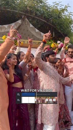 VN Template | Reel Codes on Instagram: "Shaadi Recap it is 🕺🥳 VN Template ⬇️ Follow @vntemplate.in for more 💌 ✅ All our templates come with 100% guarantee to match the output. If yours looks different, simply DM us and get any other template completely free. 🎯 Steps to download template: 1. Open ‘vntemplate.in’ (Link in Bio) 2. Search ‘Sadi Gali’ in the search bar 3. Download and use the template 💡Please check FAQ on our website to understand how to use VN