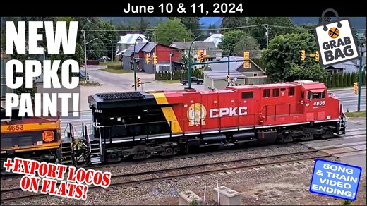 4.2K views · 176 reactions | New CPKC Painted Engine! New Ferromex Autoracks, Export Engines on flats, Power move in Cumberland & More Song & Video at the End, Rail Link & Western Pacific Engines, Close up of Ballast Tamper, Track Plates on a Manifest & way more! Please Like & Subscribe; it helps us to continue the Grab Bags and find new camera locations. Music from an Epidemicsound.com Subscription Song: “Blues or Something Like That” By Tigerblood Jewel | Virtual Railfan | Facebook