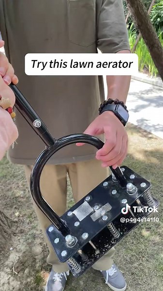 Come and join my perfect lawn project!#lawn #aeration #LawnCare #SoilLoosener #BackyardIdeas #GardenTools #GardenLife #DIYGarden #WeedFreeGarden #rifpod #midyearsale @RIFPOD