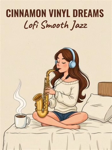Cinnamon Vinyl Dreams ☕🎷 Smooth Sax Lofi | Cozy Jazz Vibes Relax with Cinnamon Vinyl Dreams, a warm lofi smooth jazz track with alto saxophone, vintage Rhodes piano and chill jazz beats. Perfect background music for: ☕ cozy coffee shop vibes 📚 studying and deep focus 🌙 relaxing at night 🎧 chill moments If you enjoy smooth sax lofi jazz and relaxing instrumental music, follow for more. lofi jazz, smooth jazz sax, alto sax, saxophone music, lofi sax, chill jazz, relaxing jazz, smooth sax, stud