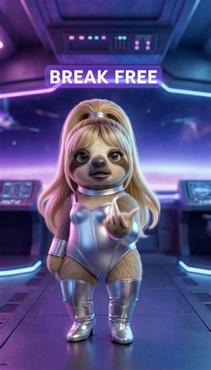 This shouldn’t work… but it does #sloth #aidance #funnyanimals #danceedit #aivideo