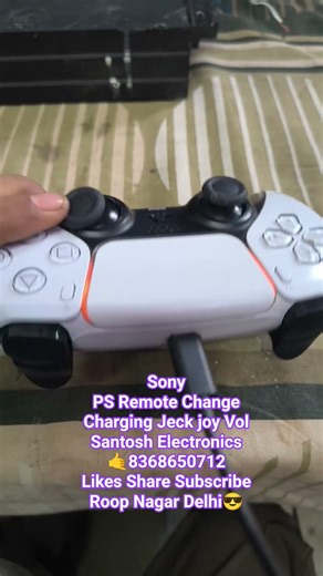 Sony PS Remote Change Charging Jeck joy Vol Santosh Electronics 🤙8368650712Likes Share Subscribe 🤙♥️