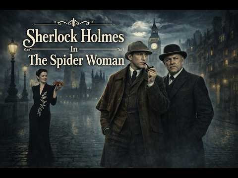 Sherlock Holmes: The Spider Woman (1943) | Full Movie HD | Basil Rathbone & Nigel Bruce