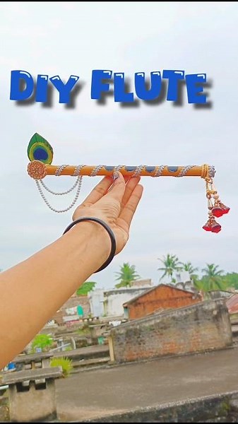 Flute making process| How To Make a Flute at home| Janmastami special |