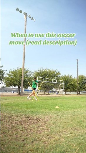 When to use this soccer move: 👇(read description)