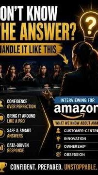5 Interviewers, 1 Question You Can't Answer. Now What?