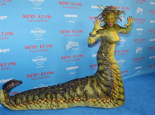 Heidi Klum's Medusa Costume for Halloween 2025 Is Her Creepiest Yet