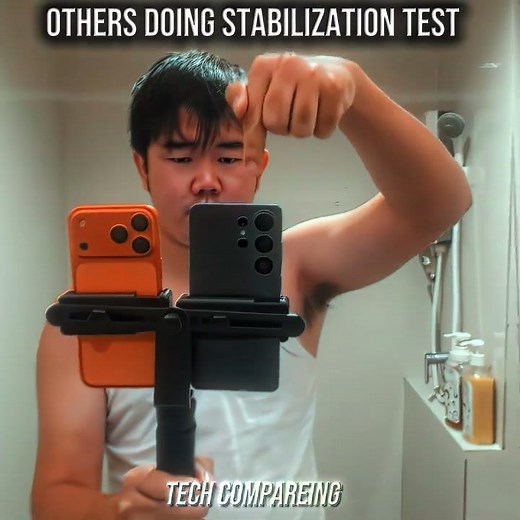 😳 SAMSUNG vs. iPHONE STABILIZATION TEST: Ultimate Face-Off! 🔥🚀