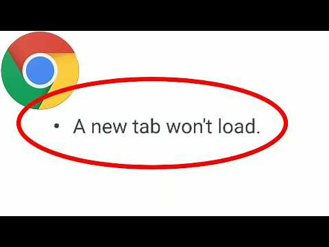 How To Fix Google Chrome New Tab Won't Load Problem Solve