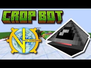 How To Automate Crops Using a Robot in Gregtech New Horizons