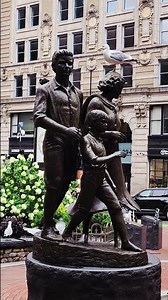 Peace of Mind - Boston #boston #70s #70smusic #rock #massachusetts #birds #statue