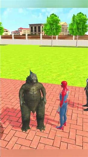 Spider Venom Ko khauga 🤯#viral #shorts #shortfeeds #shortvideo#indianbikedriving3d#avanishgamez#gta