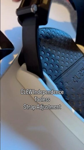 NEW CLEW Step-In Snowboard Binding Clew Independence Toe Straps Ajustment