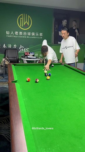 So funny 😂😂but the last ball 👍👍👍 #poolplayer #pooltable #billiards #cueball #poolsticks #billiardsclub #trickshot #foryou