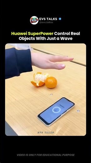 Huawei’s “Superpower” Captures Objects With a WAVE 😳📱